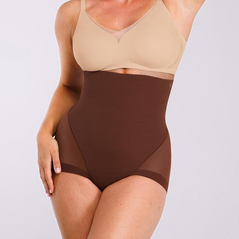 SHAPELLX Tummy Control Shapewear for Women High Waisted Body Shaper Underwear Compression Panty Invisible Girdle