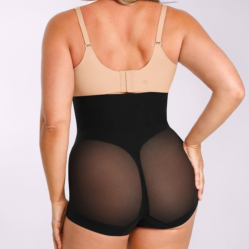 SHAPELLX Tummy Control Shapewear for Women High Waisted Body Shaper Underwear Compression Panty Invisible Girdle