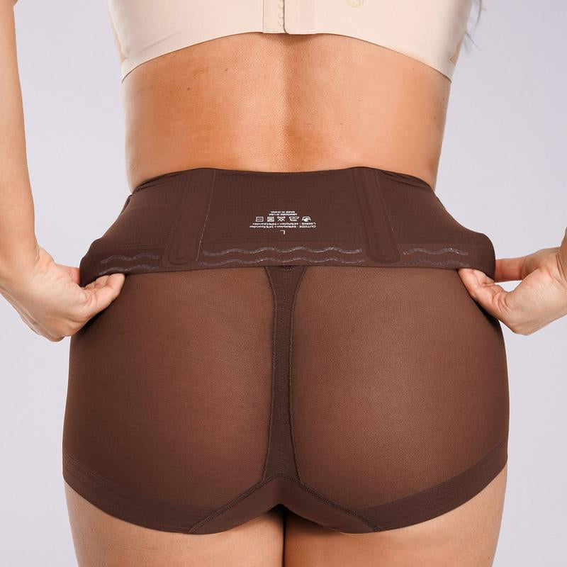 SHAPELLX Tummy Control Shapewear for Women High Waisted Body Shaper Underwear Compression Panty Invisible Girdle