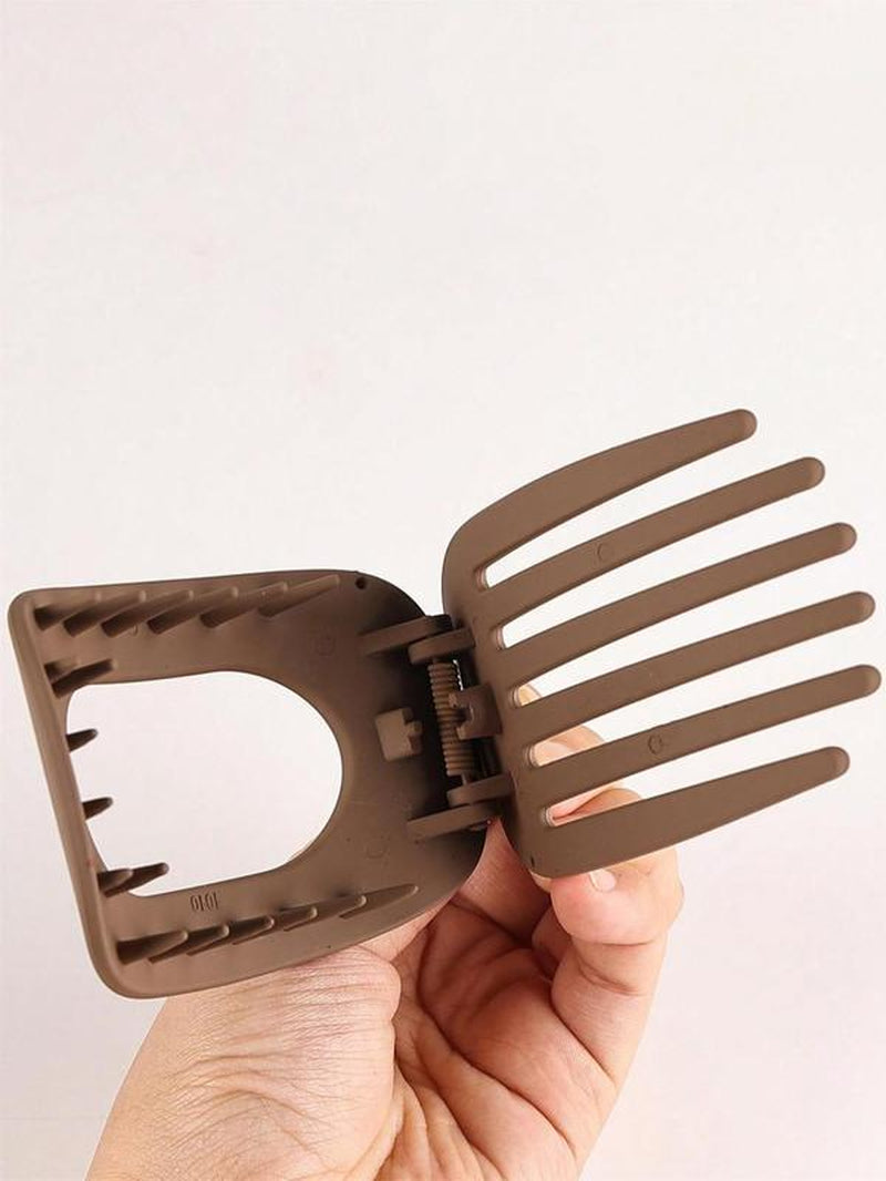 Upgrade Your Hair Game with Our 4-Piece Seamless Flat Oval Hair Clip Set - Stylish, Durable, and Perfect for Any Hairstyle!